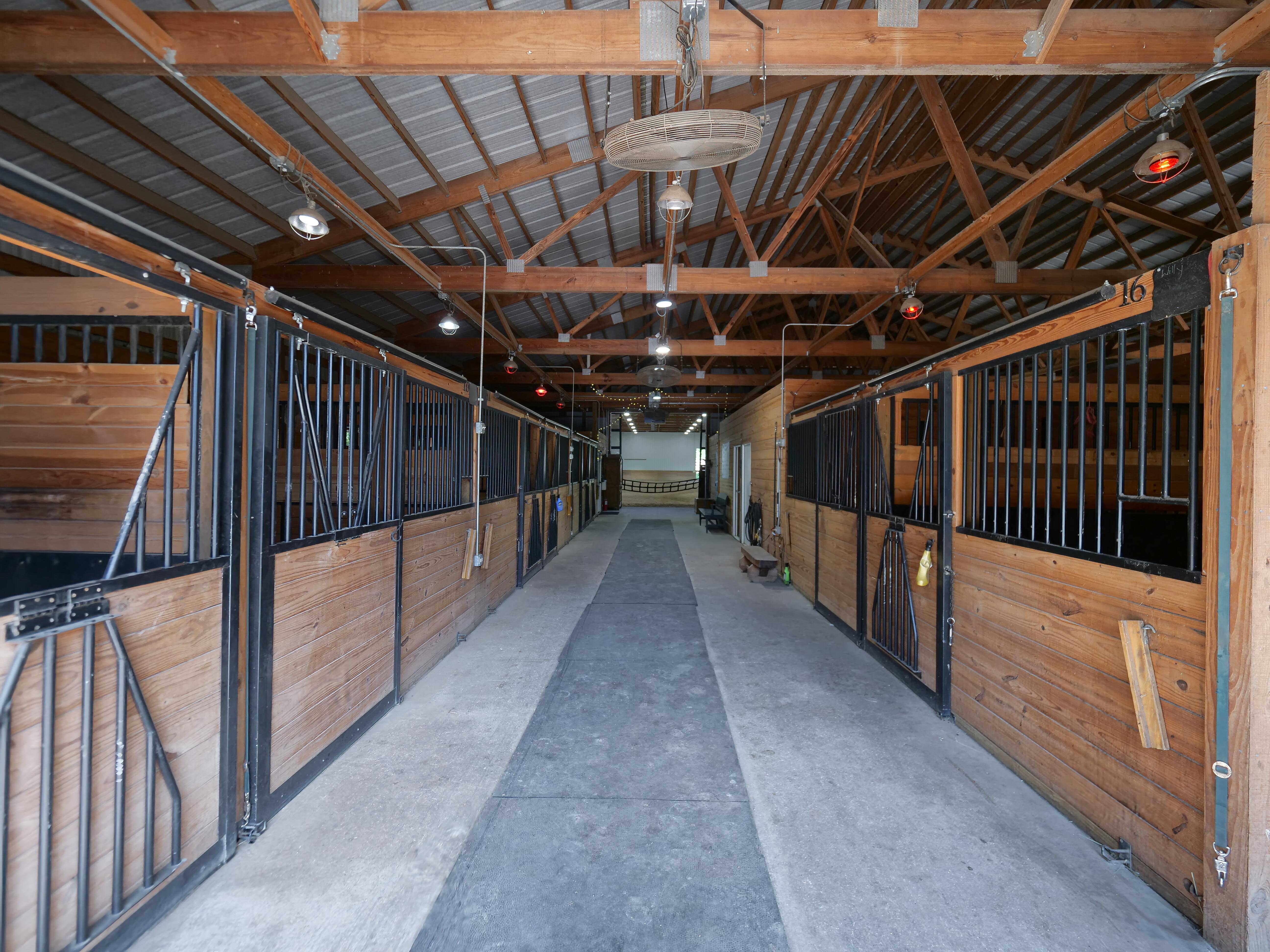 LUXURY EQUESTRIAN ESTATE---owner financing available! | Living Quarters + Stables | For Sale