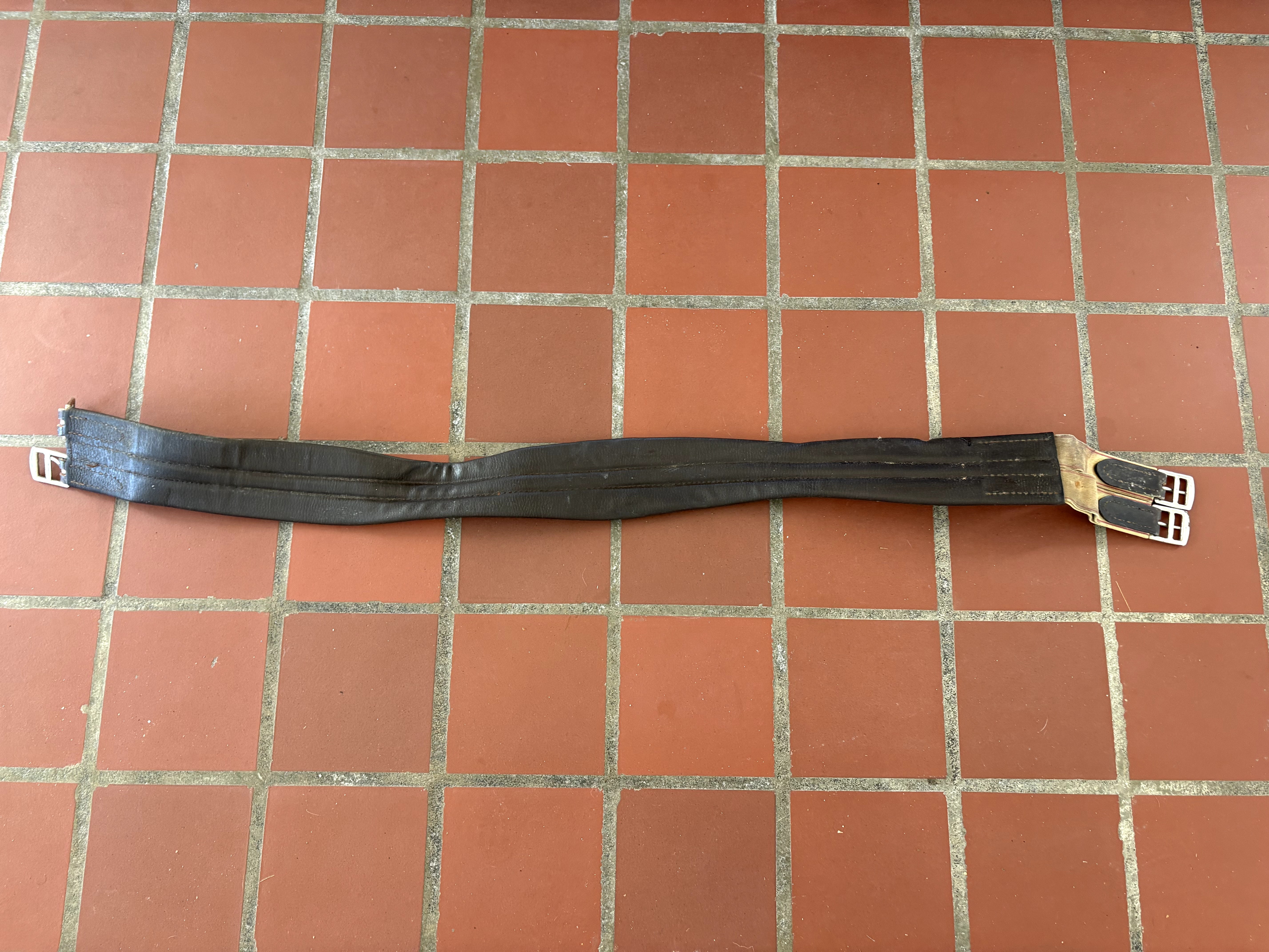 Leather English Girths – 46” Whitman + 48” Vintage Leather Best Offers Considered! | Used | Size: 46 and 48