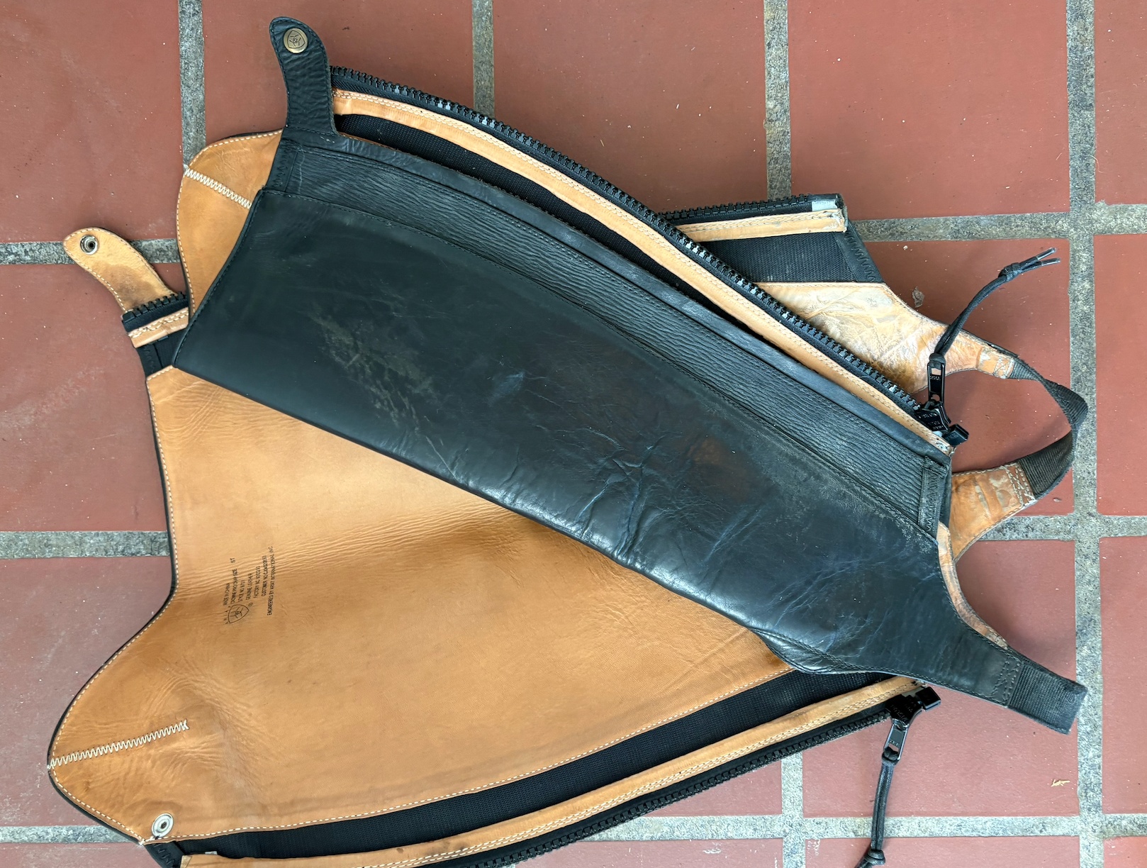 Ariat Crowne Pro Leather Half Chaps – Small Tall