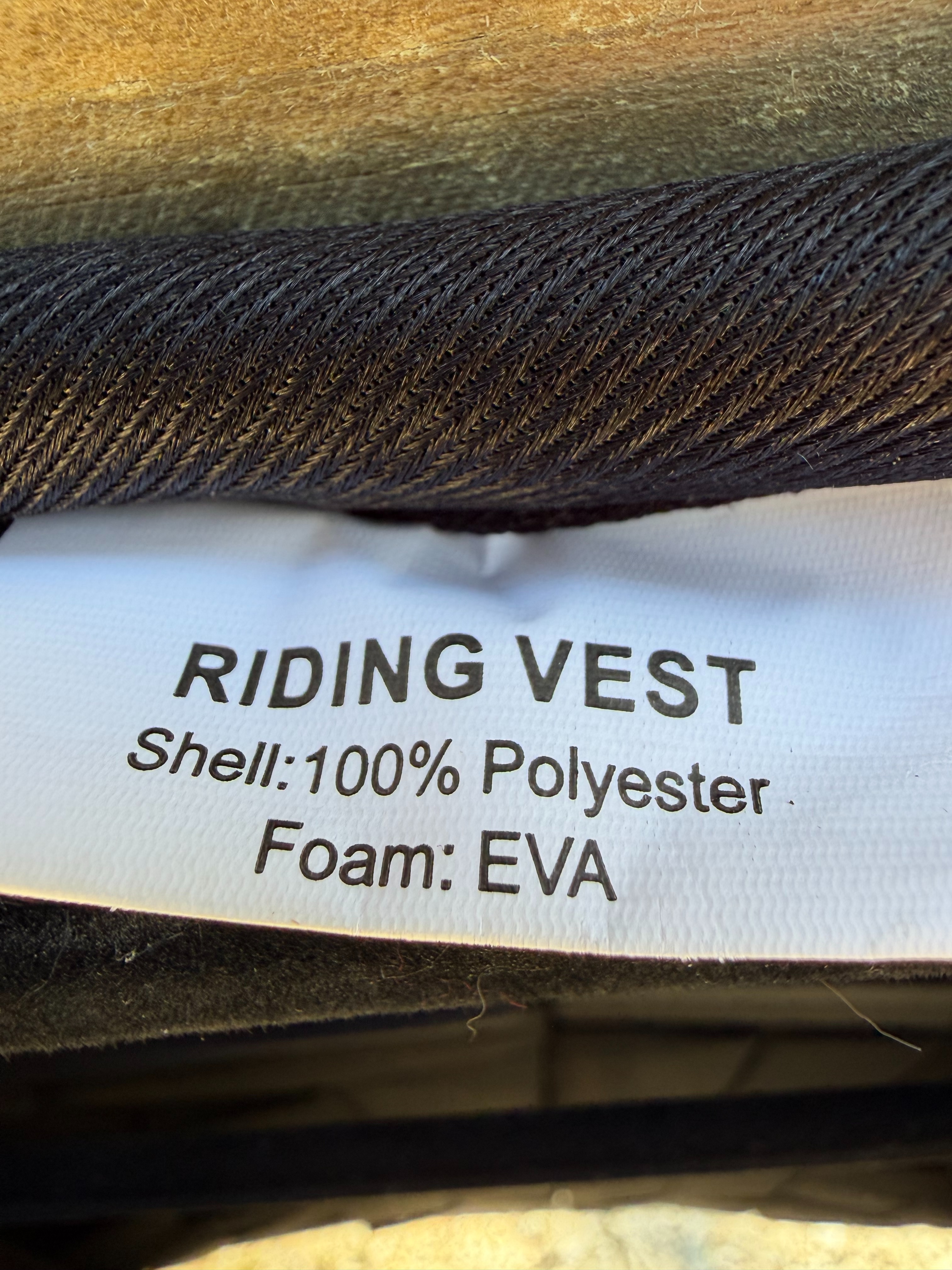 IRH Cushioned Riding Vest | IRH | Brand New (with Tags)