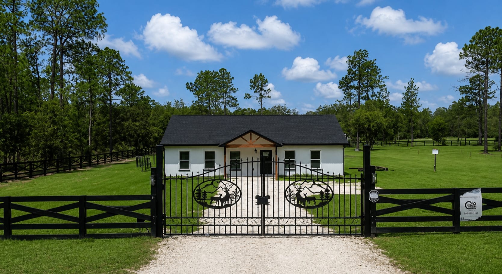 5.16-Acre Turnkey Equestrian Property Near Ocala, Florida | Living Quarters + Stables | For Sale