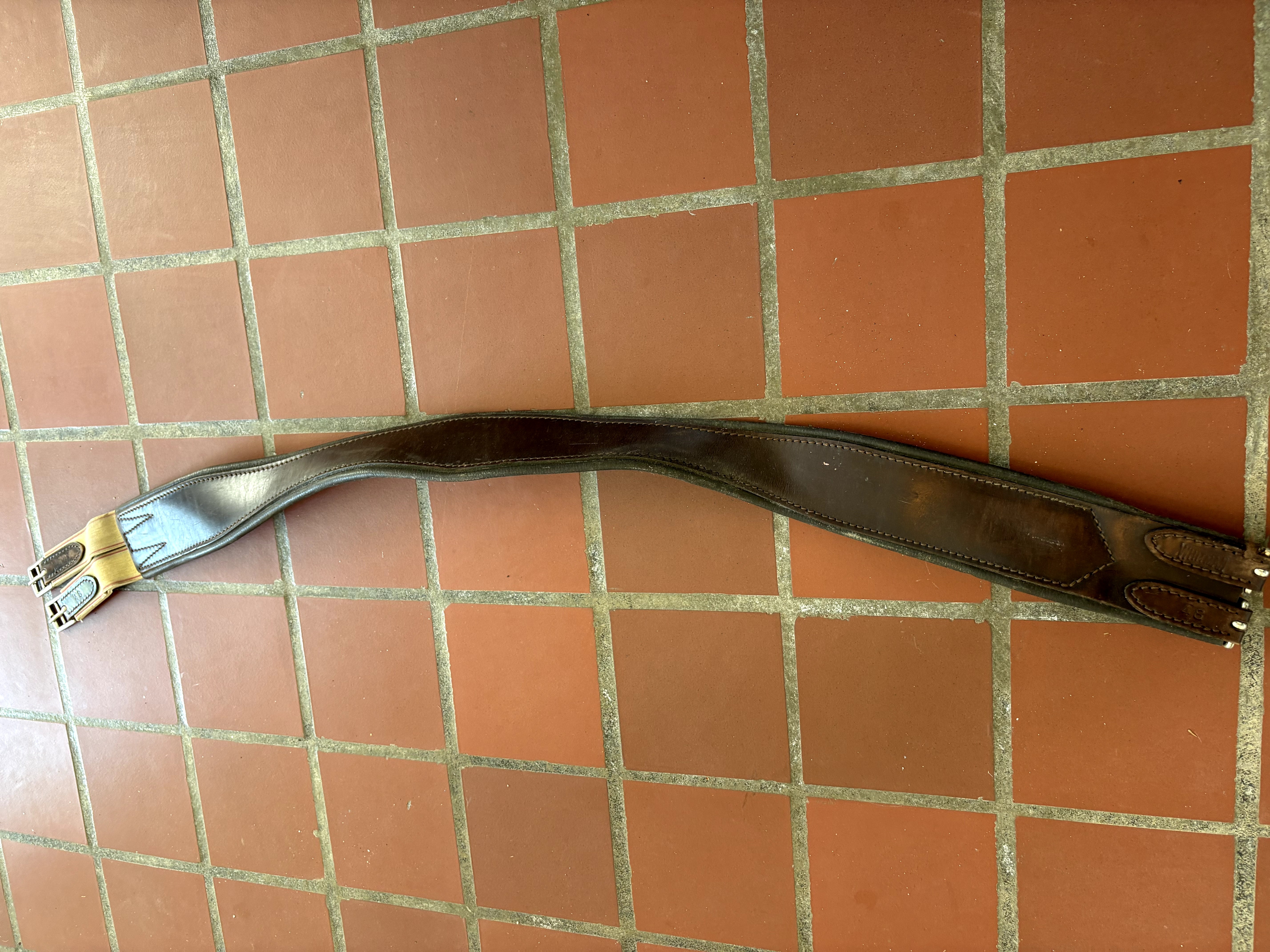 Leather English Girths – 46” Whitman + 48” Vintage Leather Best Offers Considered! | Used | Size: 46 and 48