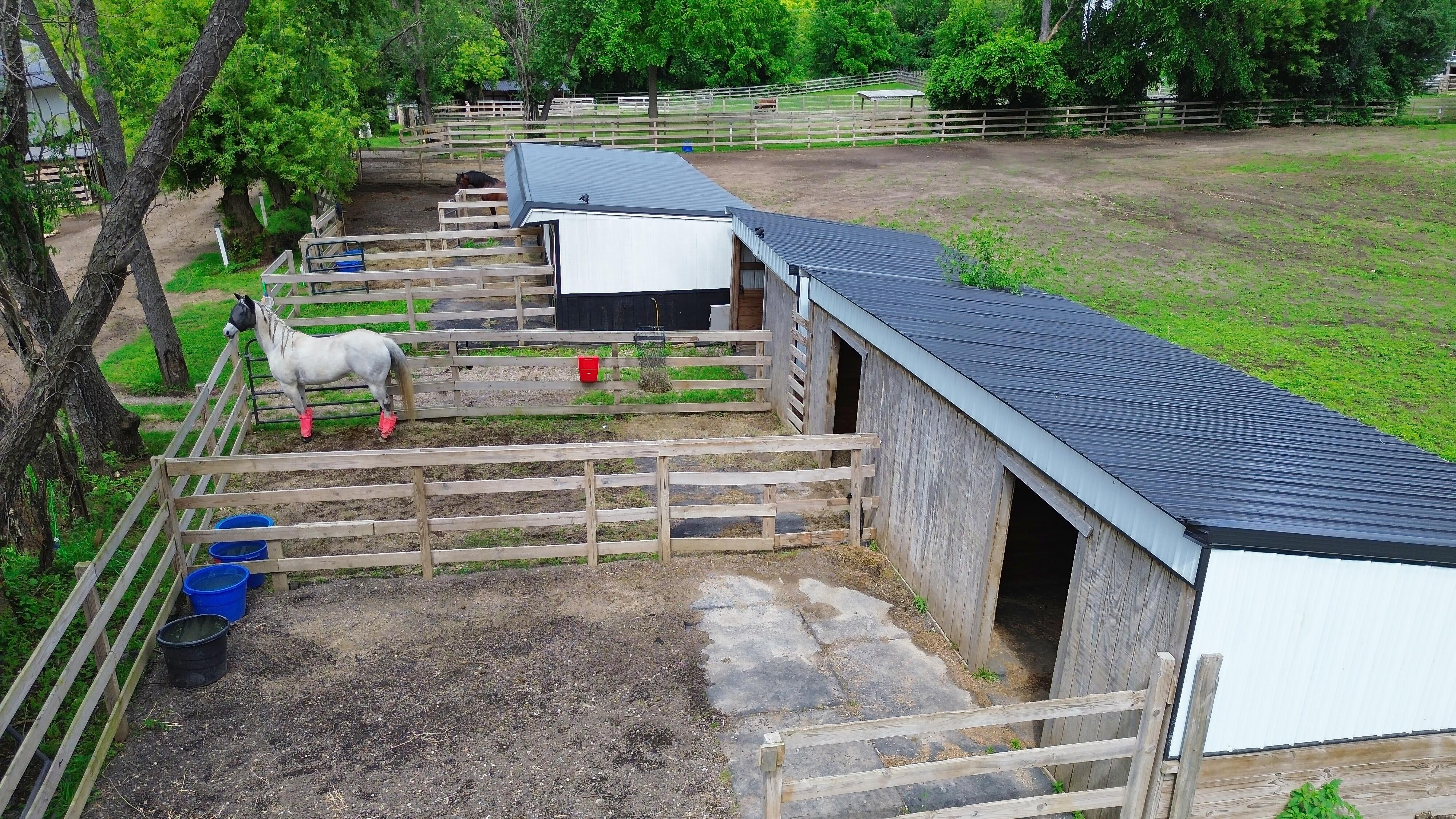 LUXURY EQUESTRIAN ESTATE---owner financing available! | Living Quarters + Stables | For Sale
