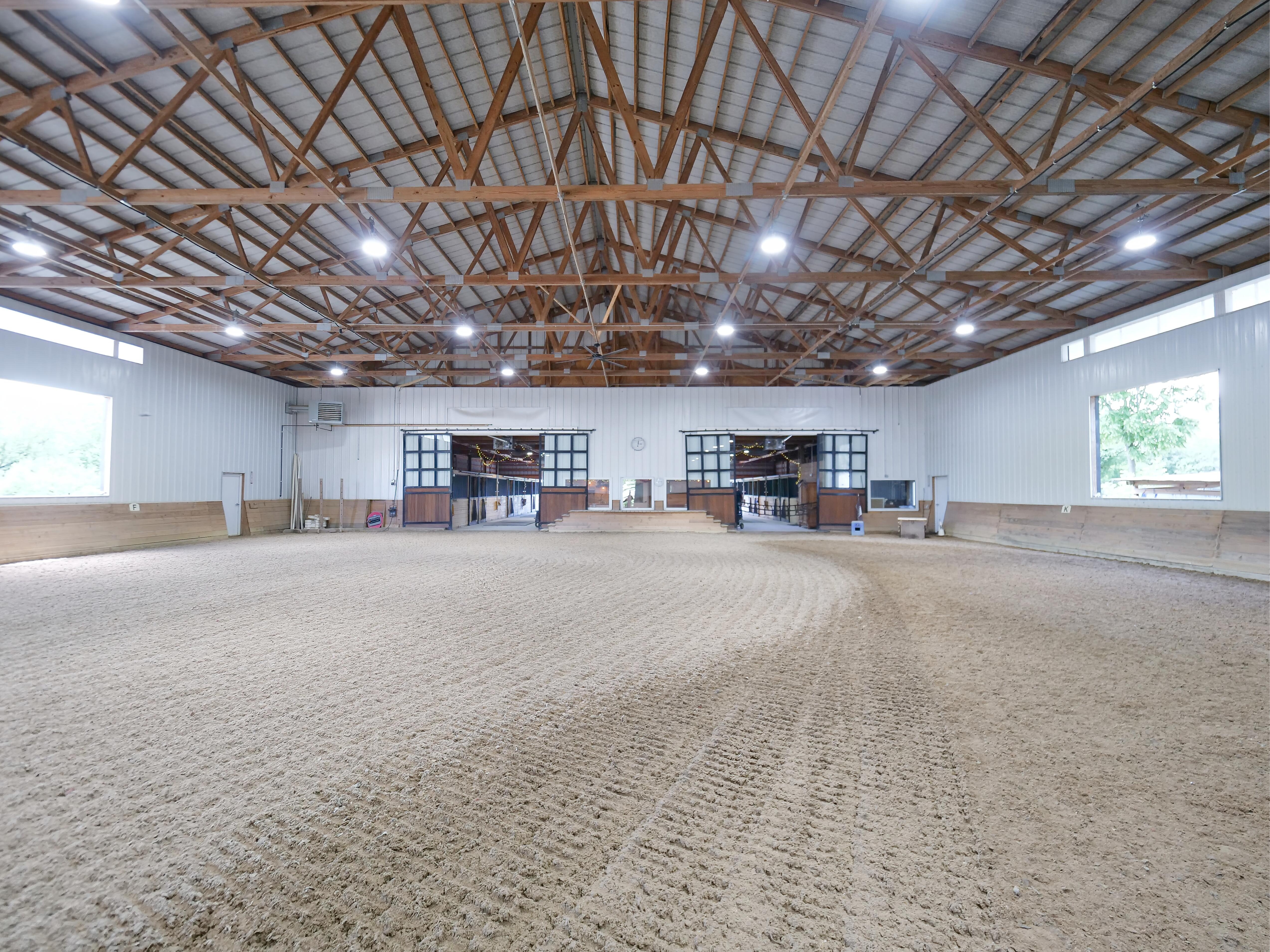 LUXURY EQUESTRIAN ESTATE---owner financing available! | Living Quarters + Stables | For Sale