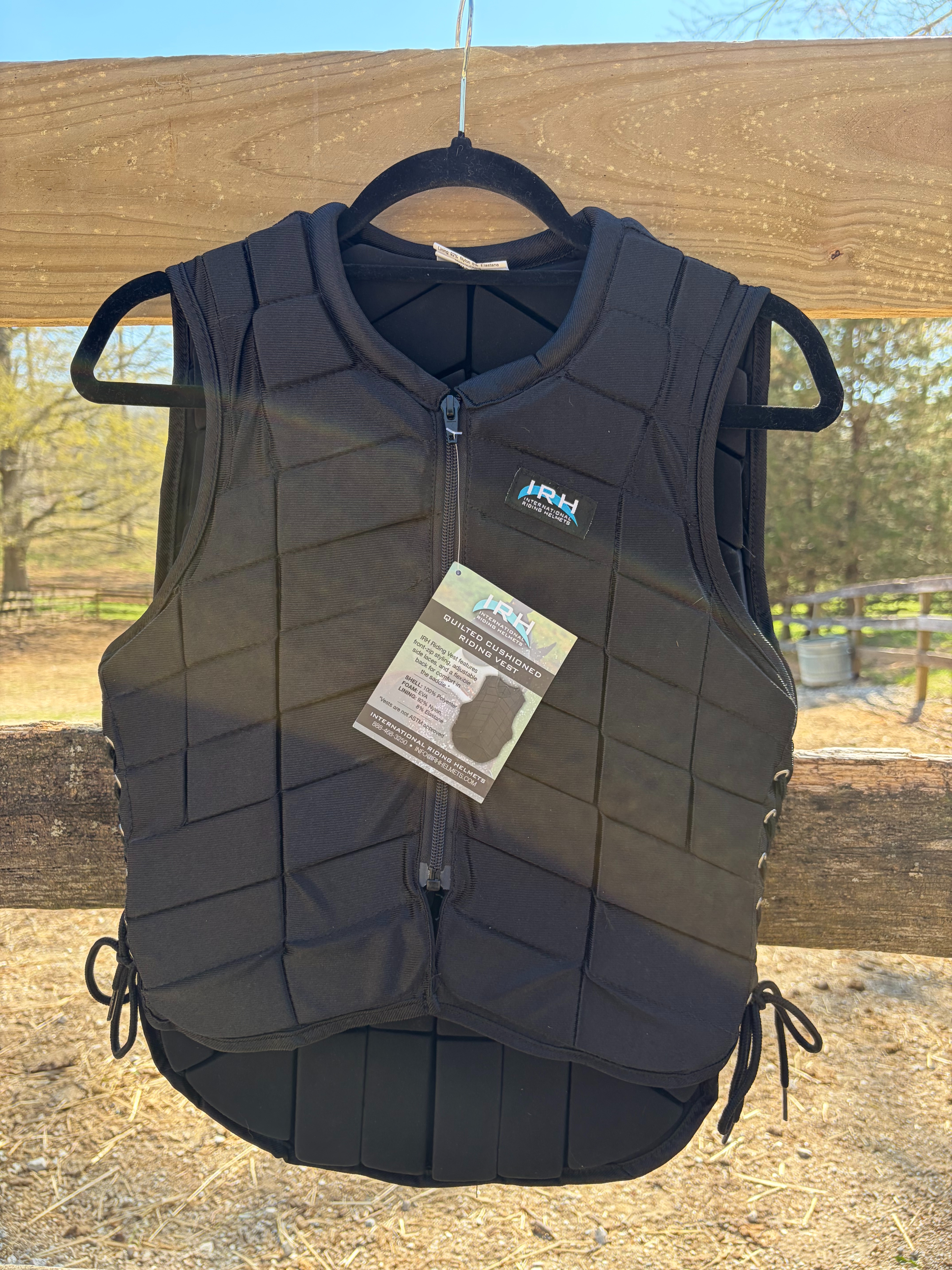 IRH Cushioned Riding Vest | IRH | Brand New (with Tags)