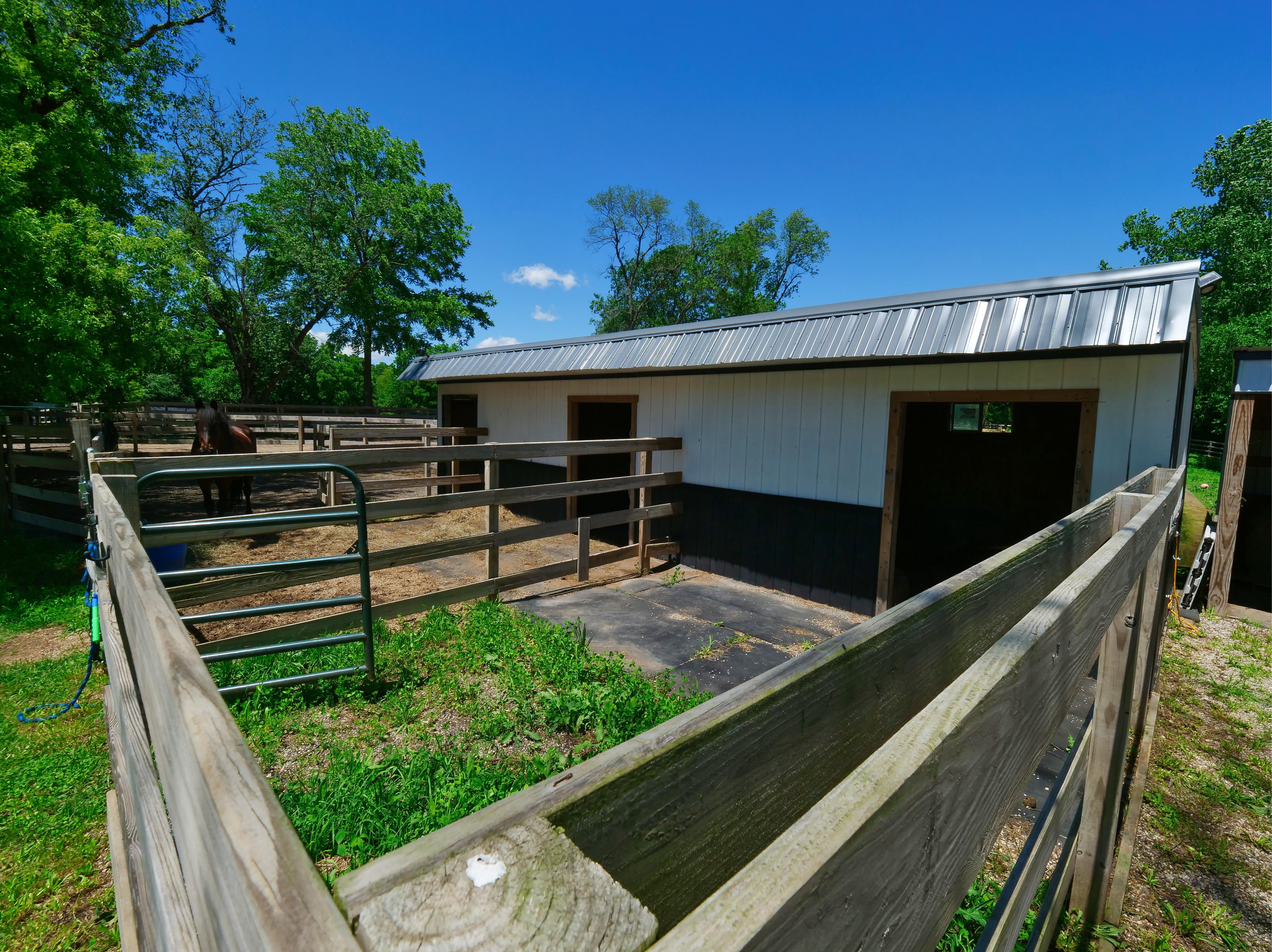 LUXURY EQUESTRIAN ESTATE---owner financing available! | Living Quarters + Stables | For Sale